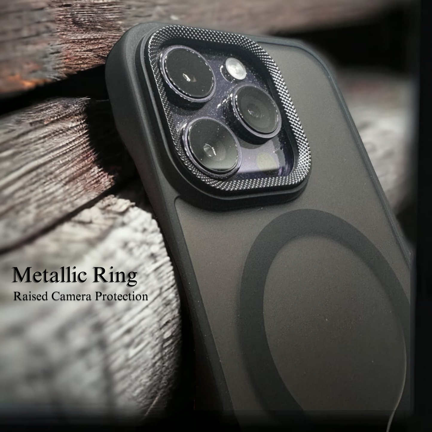 Rugged Metal Camera Case ( Raven Black)