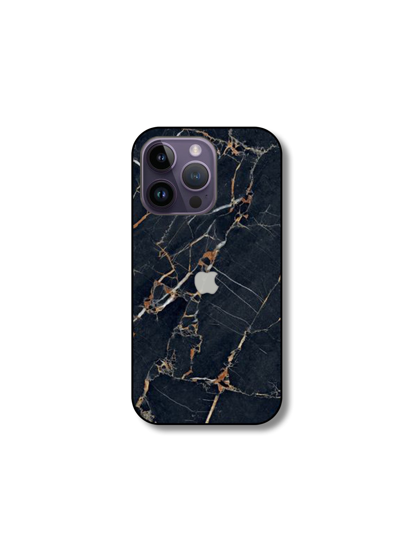 Black Gold Marble Case