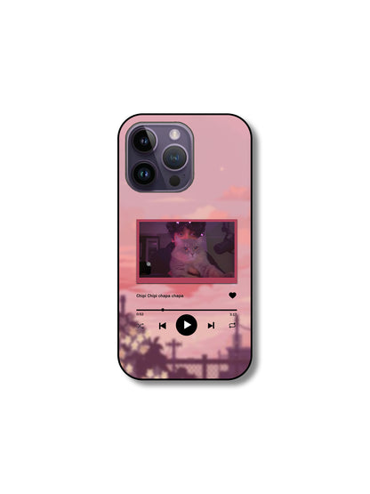 Pet Polaroid Case W your Favourite Lyrics