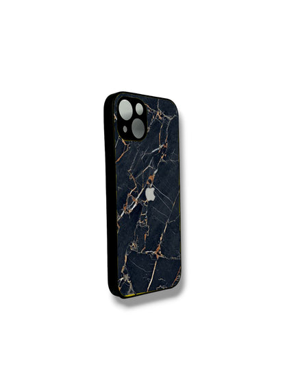 Black Gold Marble Case