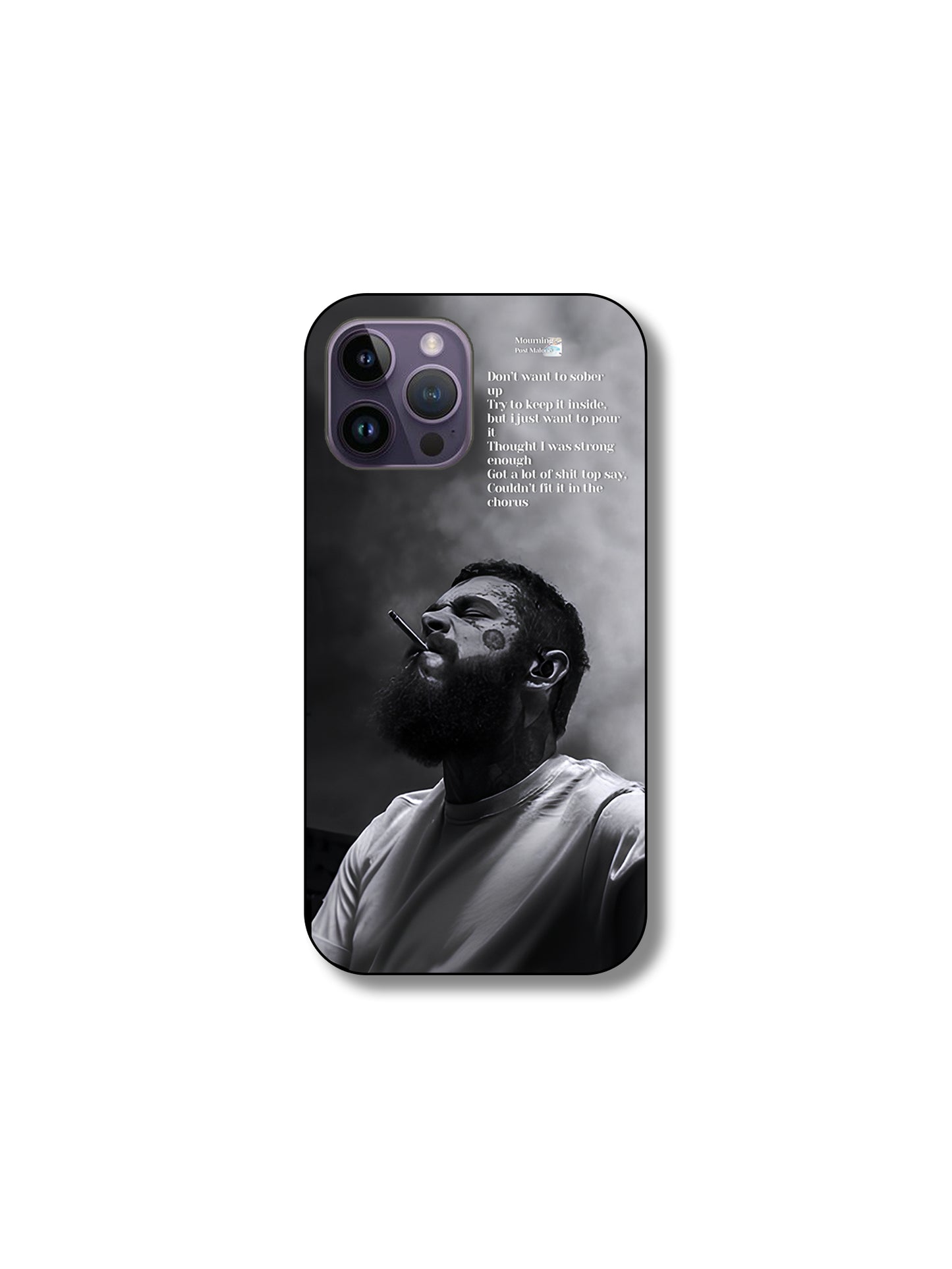 OG Post Malone Case (b&w)