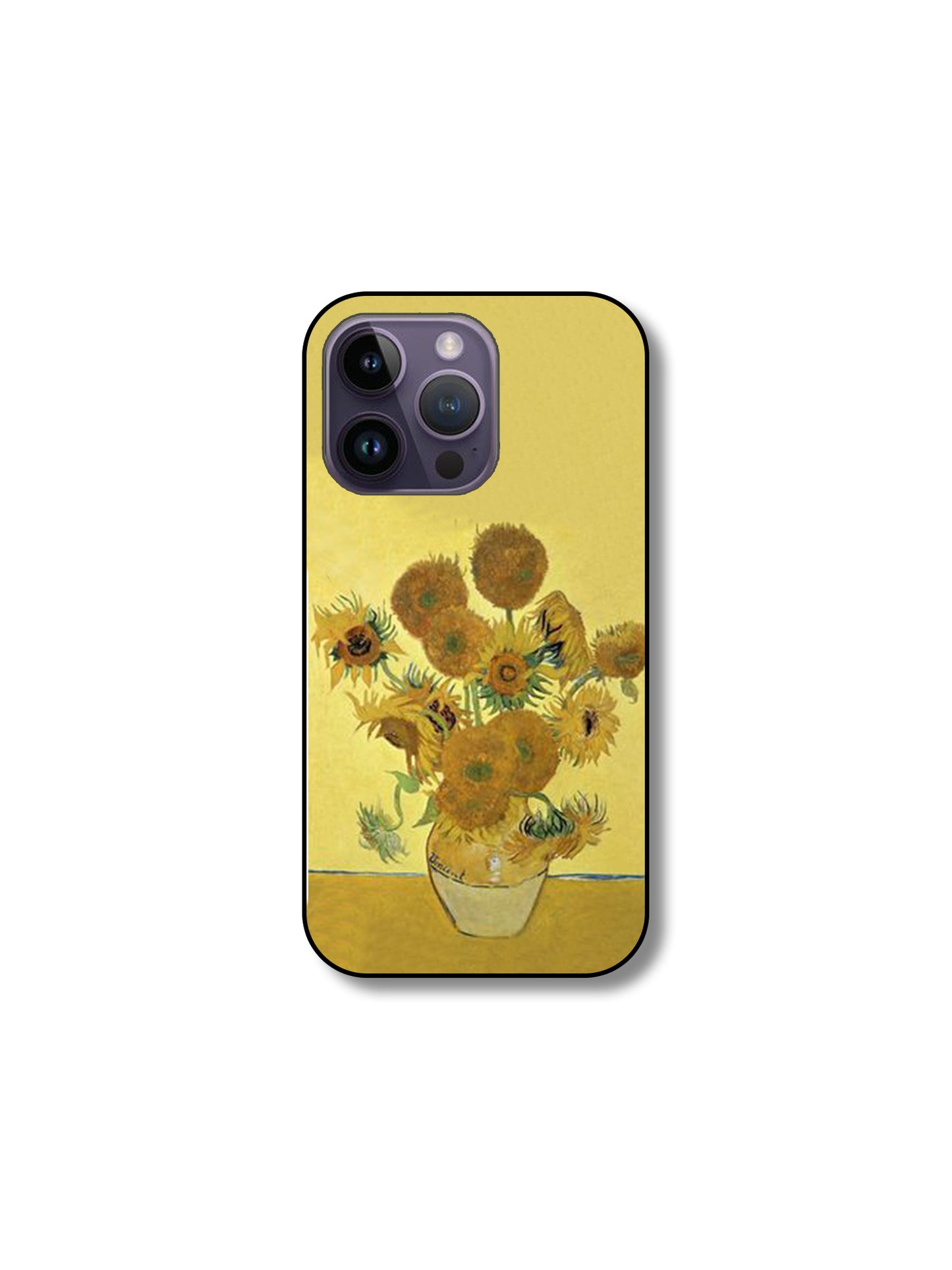 Van Gogh Sunflower Vase Case